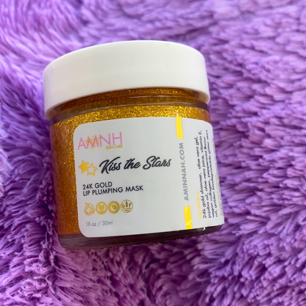 24k Gold Lip Plumping Mask